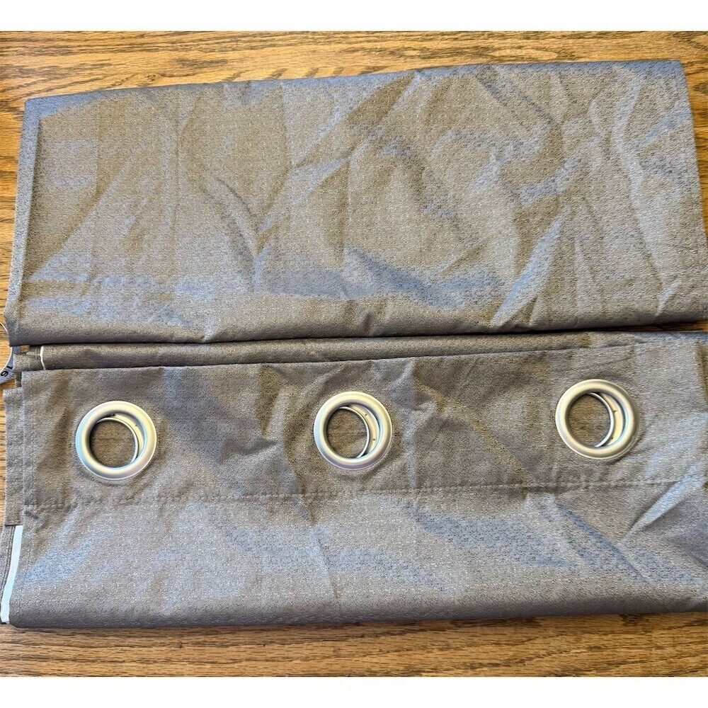 INLINAS Blackout Curtain Panels Set of 2 Gray 42x62